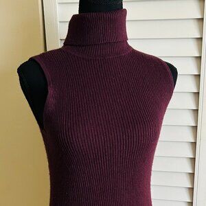 Victoria Secret Moda International Purple Sleeveless Sweater Dress
